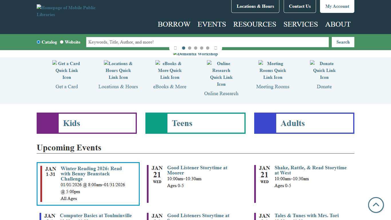 Home | Mobile Public Libraries